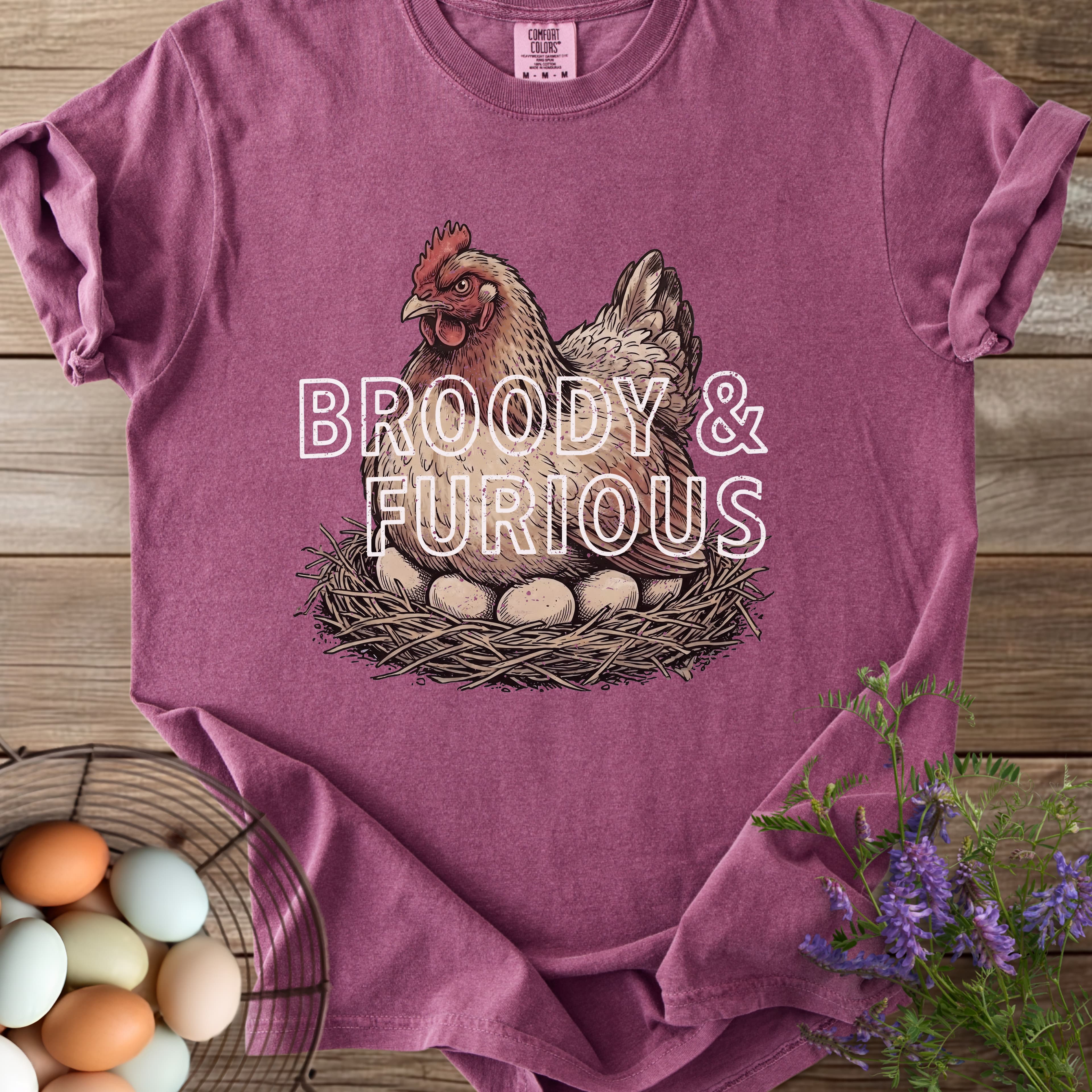 Broody Chicken T-shirt - View 3