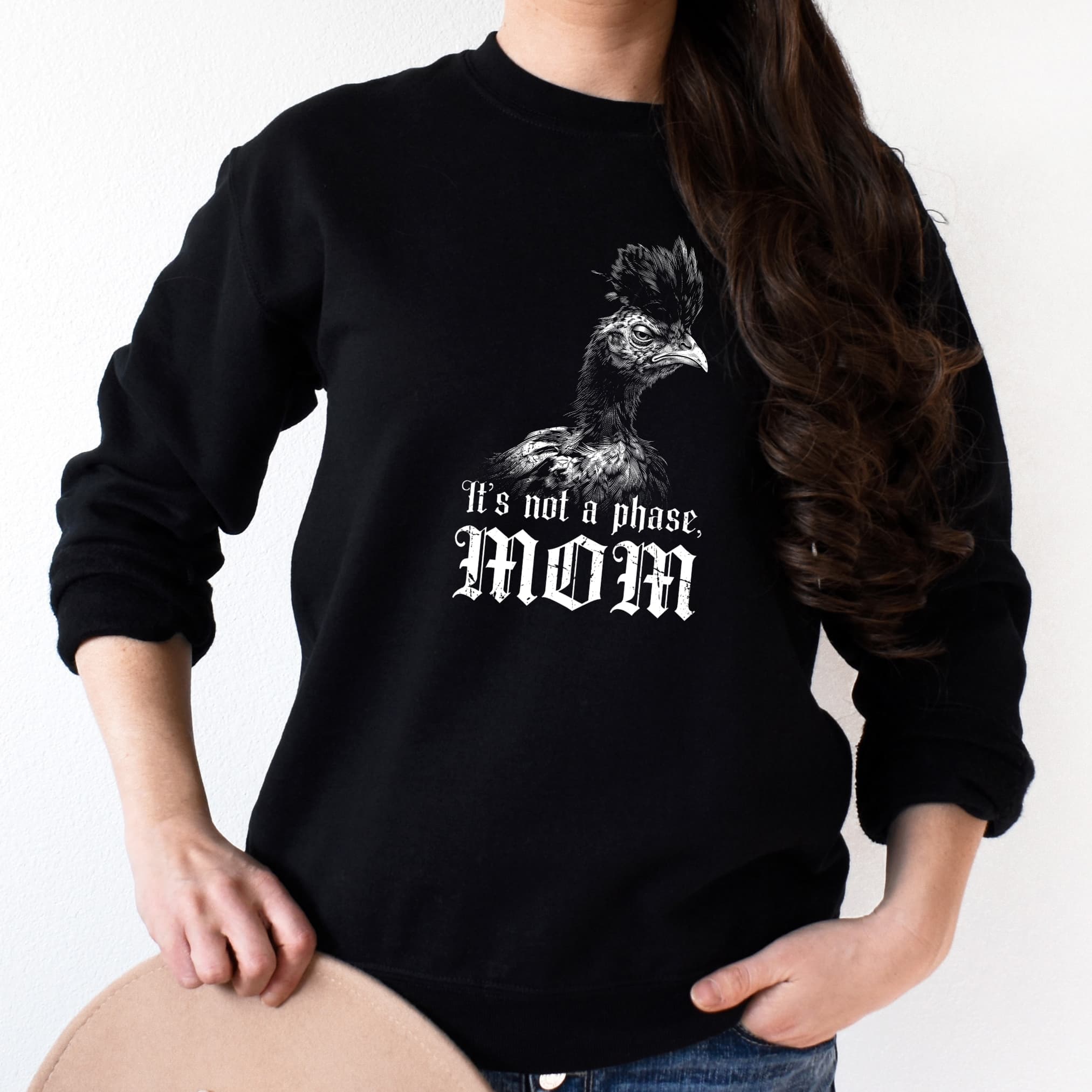 It's Not A Phase, Mom! Gothic Sweatshirt - View 3