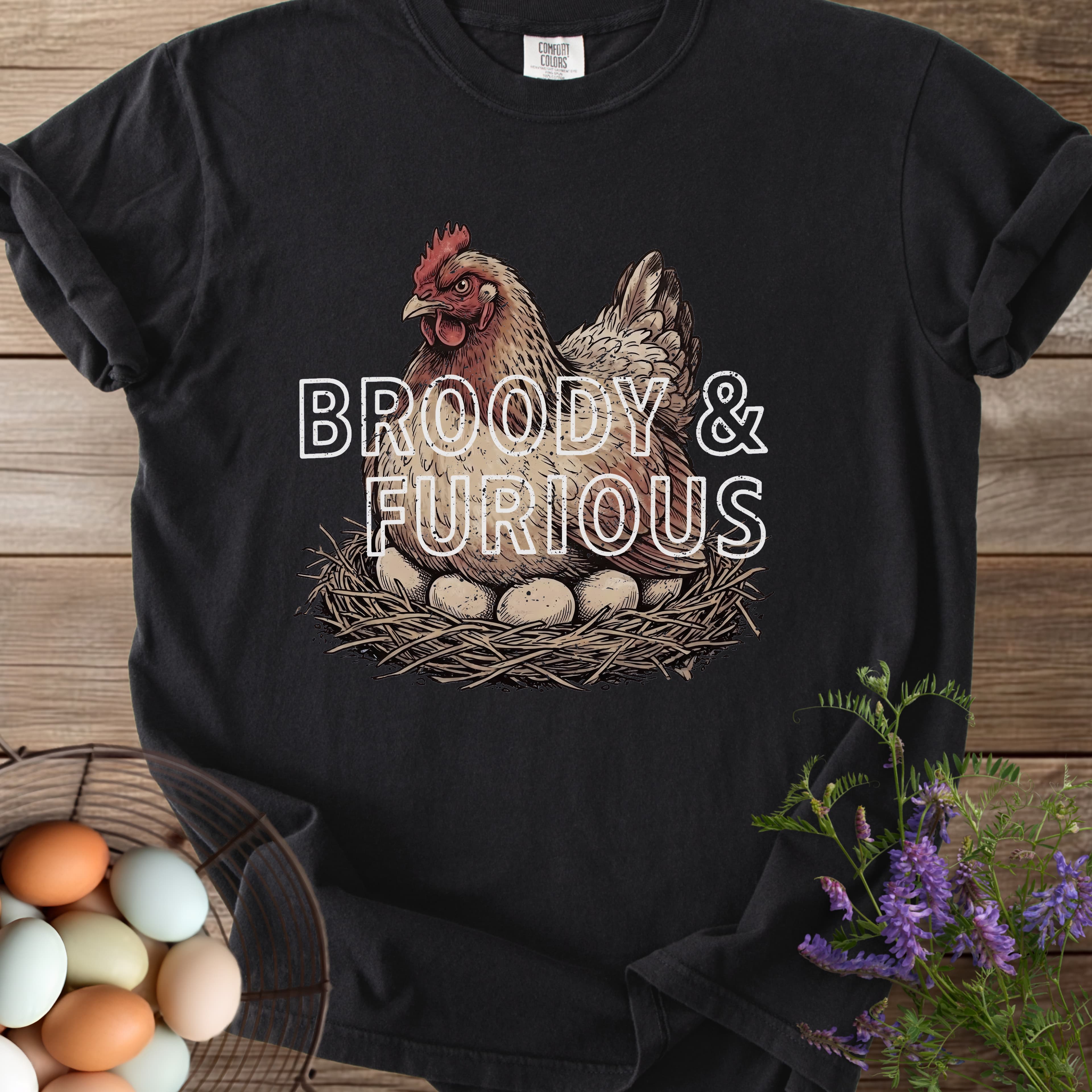 Broody Chicken T-shirt - View 4