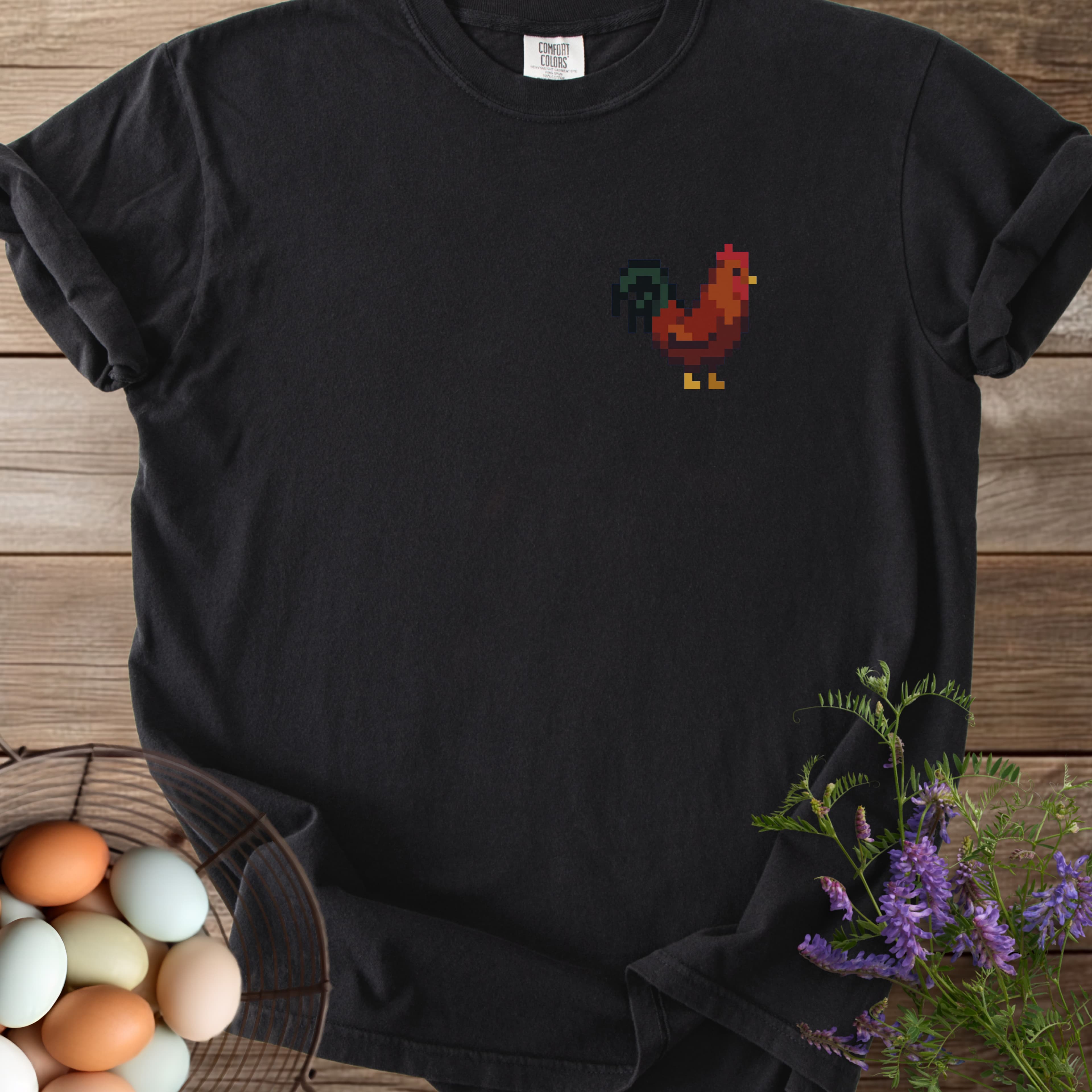 Pixel Art Roaster T-shirt - View 2