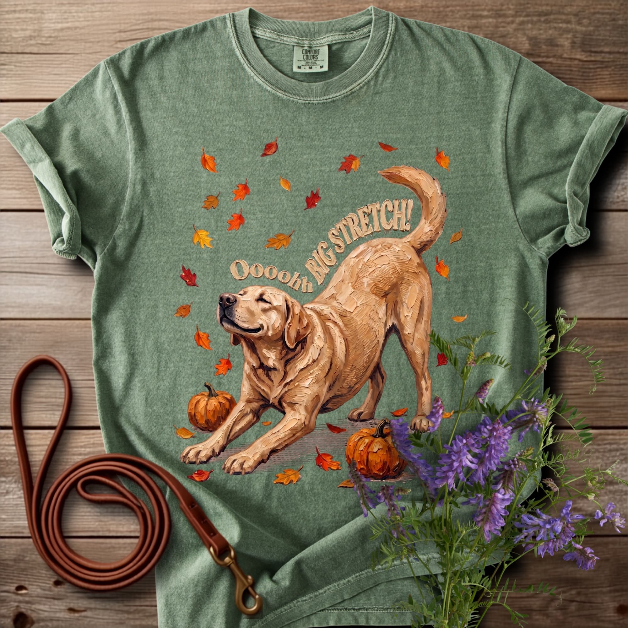 Oh Big Stretch! Labrador Halloween T-shirt - View 4