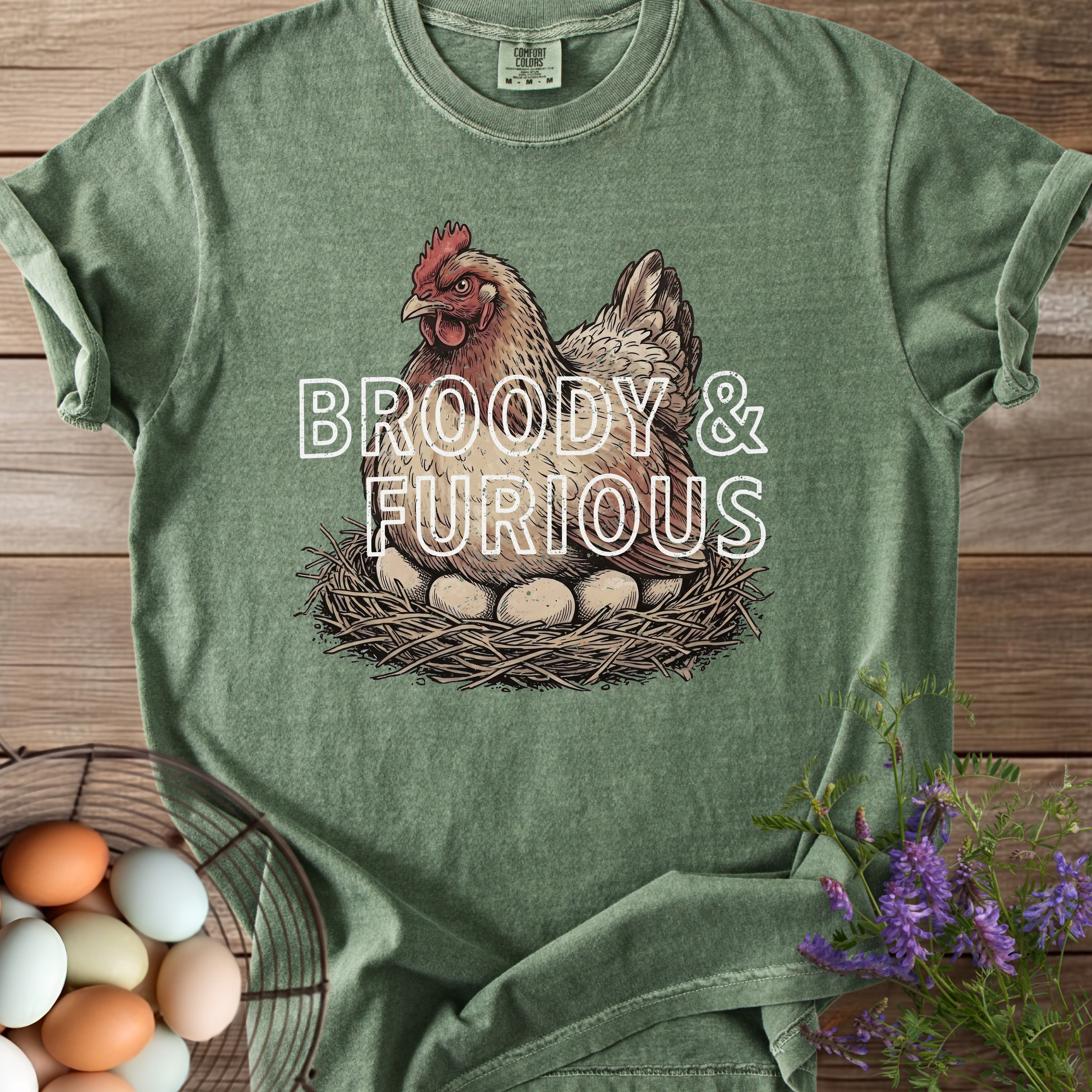 Broody Chicken T-shirt - View 10