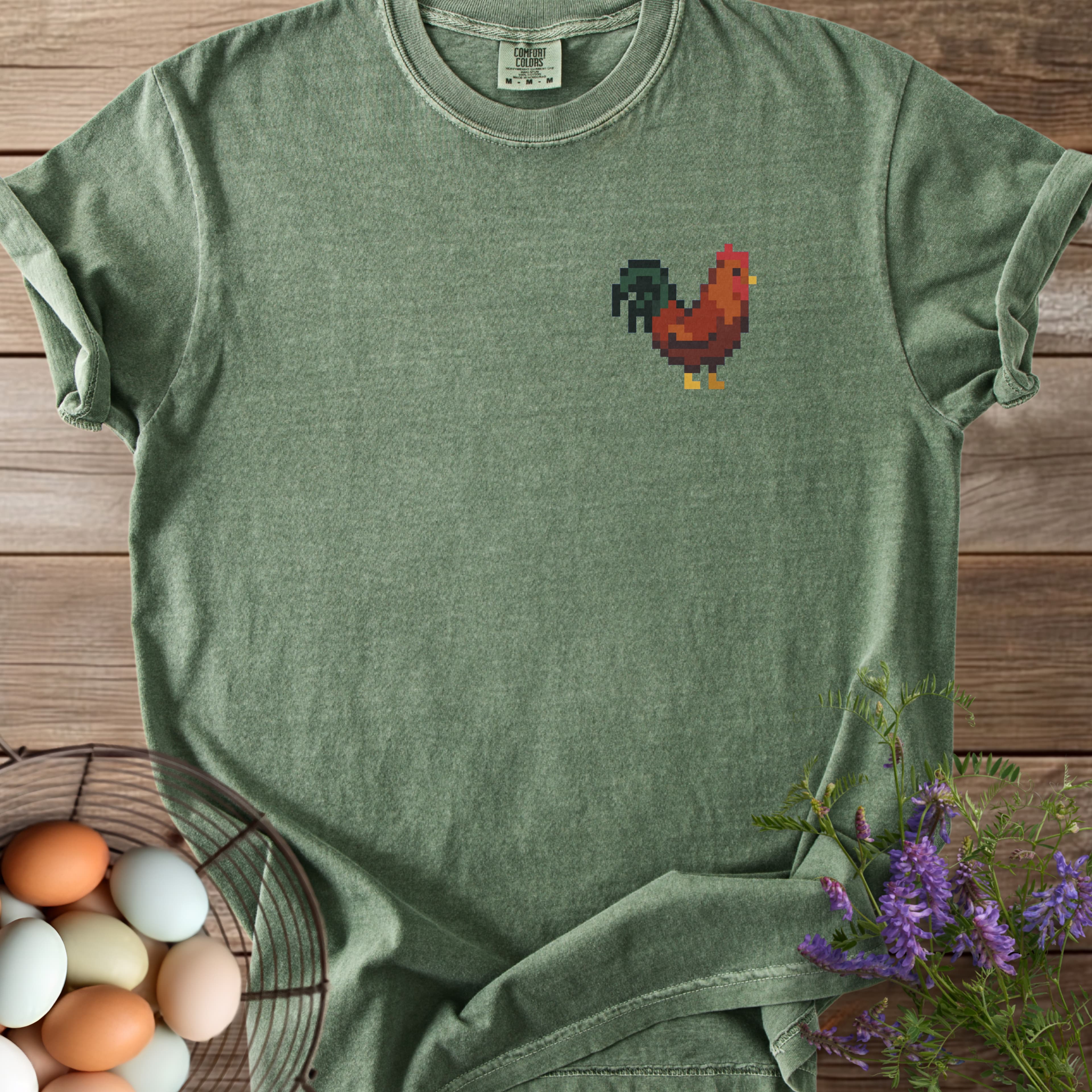 Pixel Art Roaster T-shirt - View 6