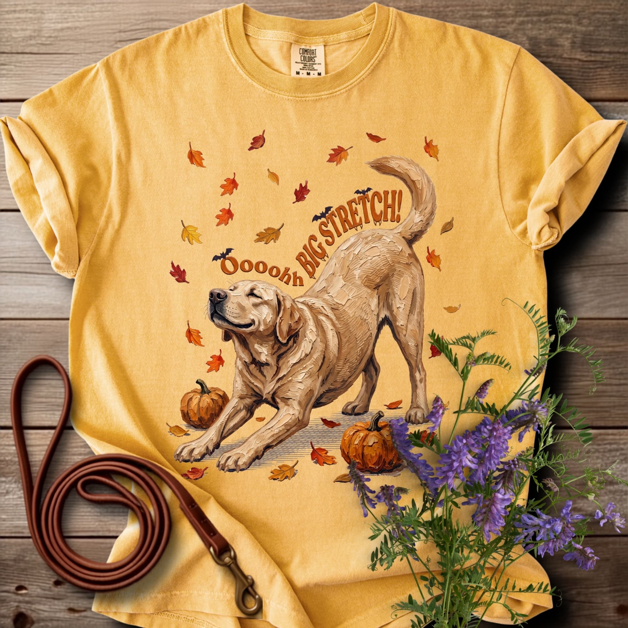 Oh Big Stretch! Labrador Halloween T-shirt - View 5