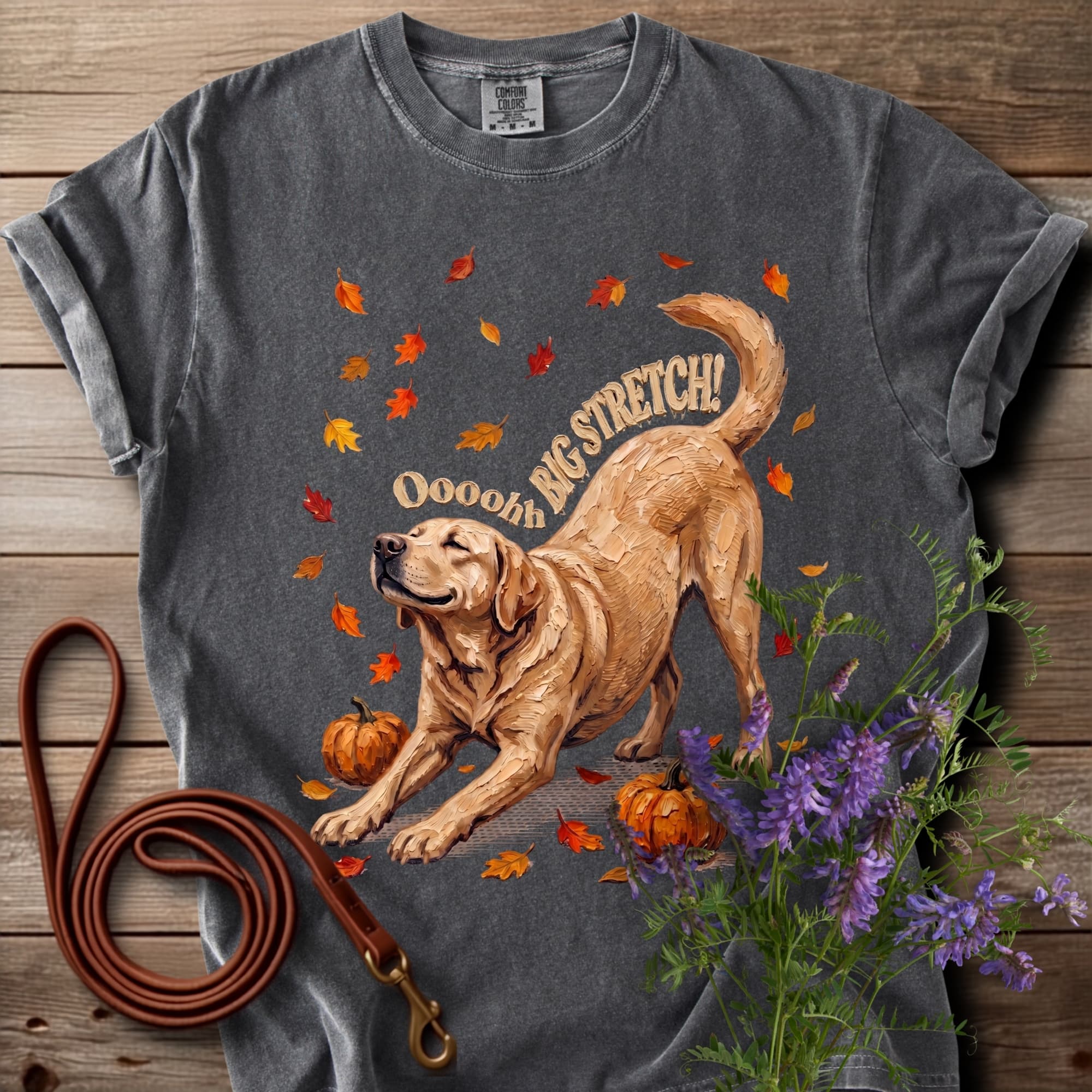 Oh Big Stretch! Labrador Halloween T-shirt - View 6