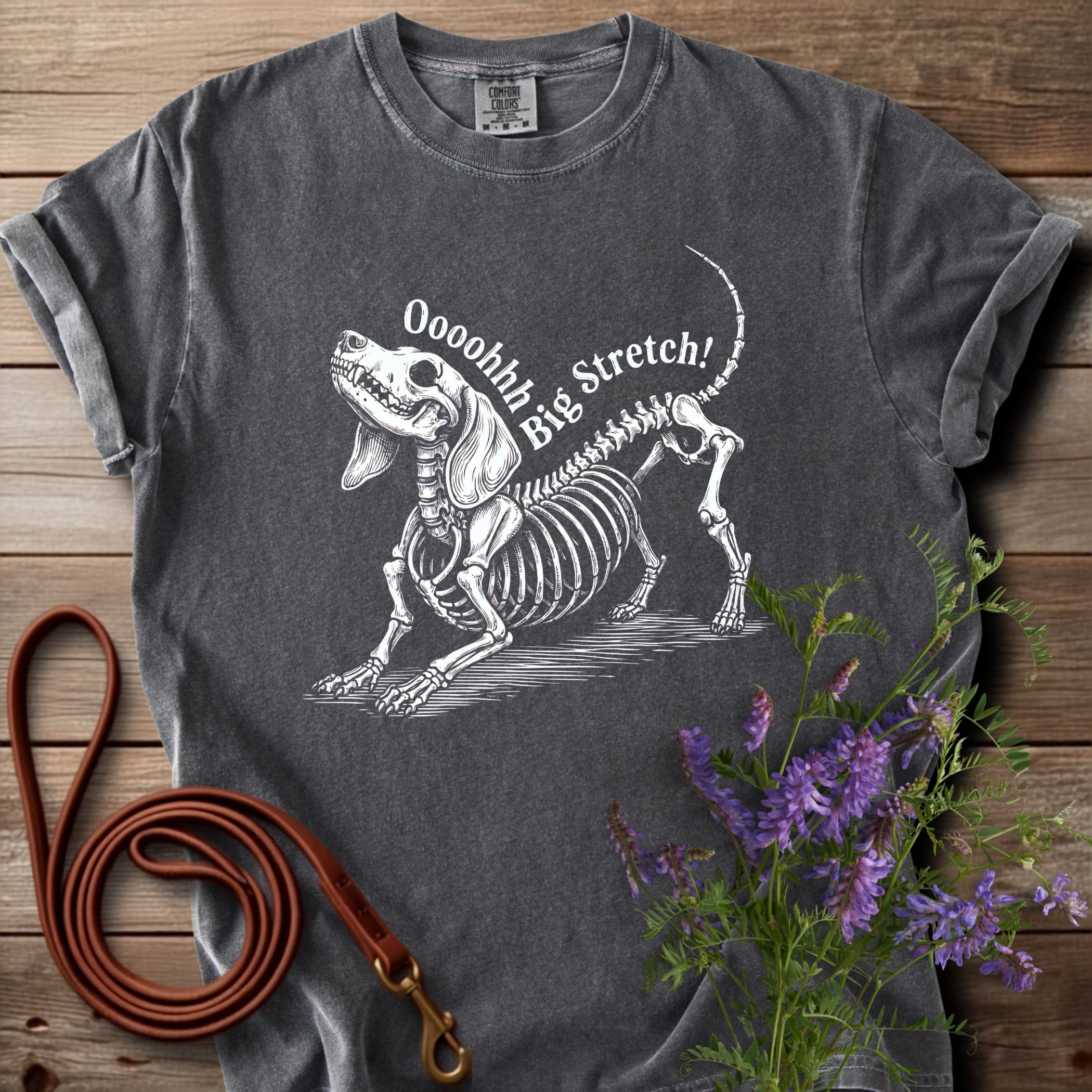 Dachshund Skeleton T-shirt - View 2
