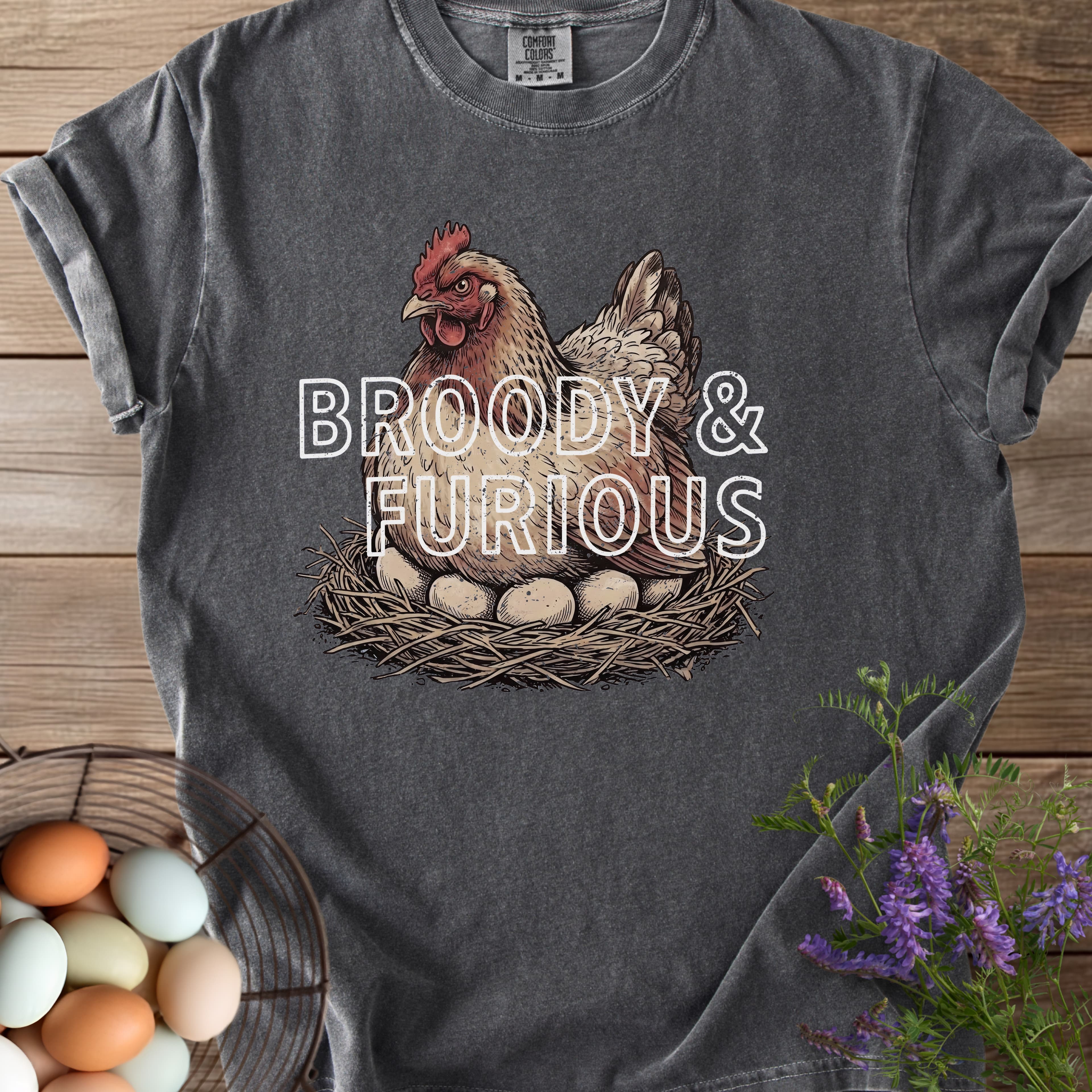 Broody Chicken T-shirt - View 11