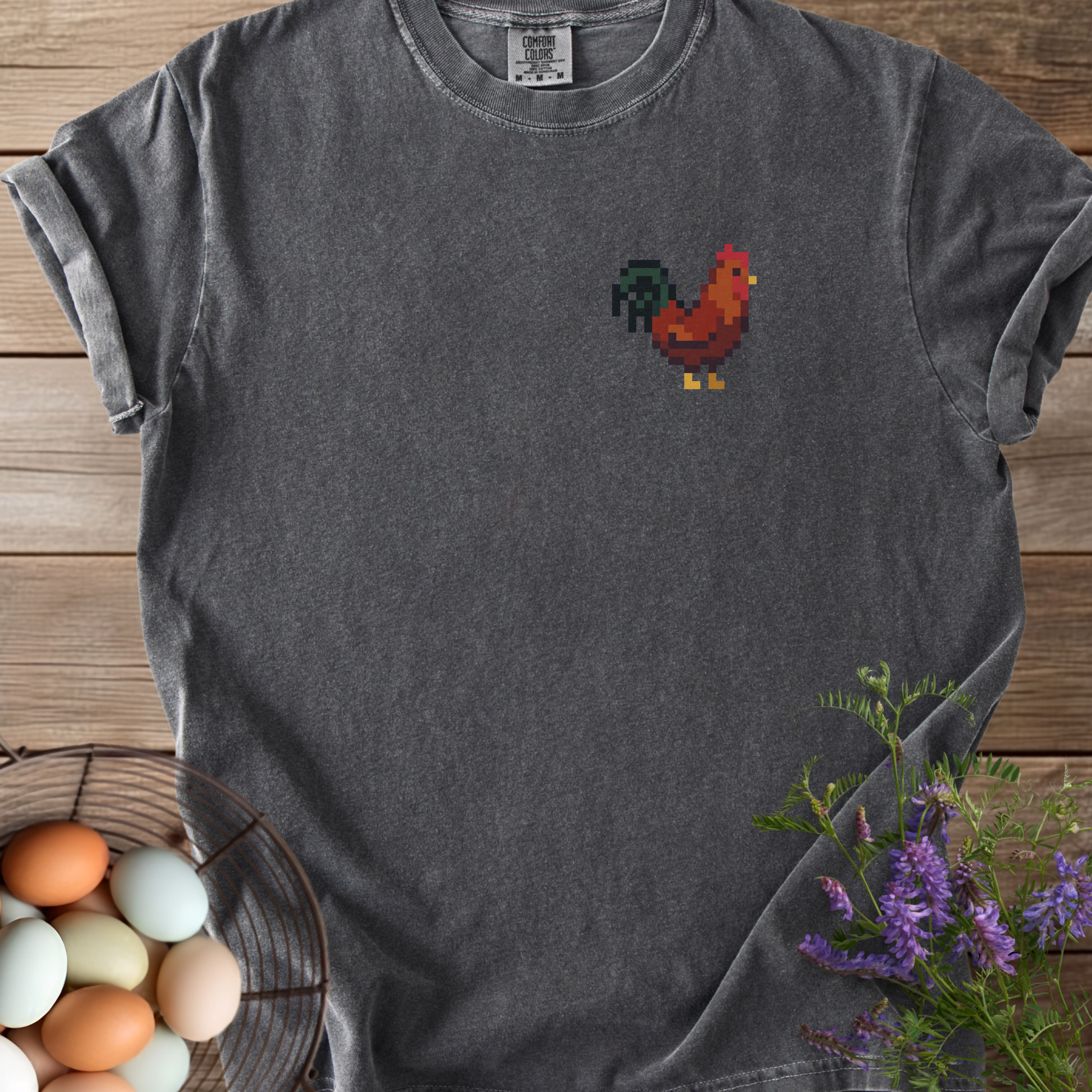 Pixel Art Roaster T-shirt - View 7