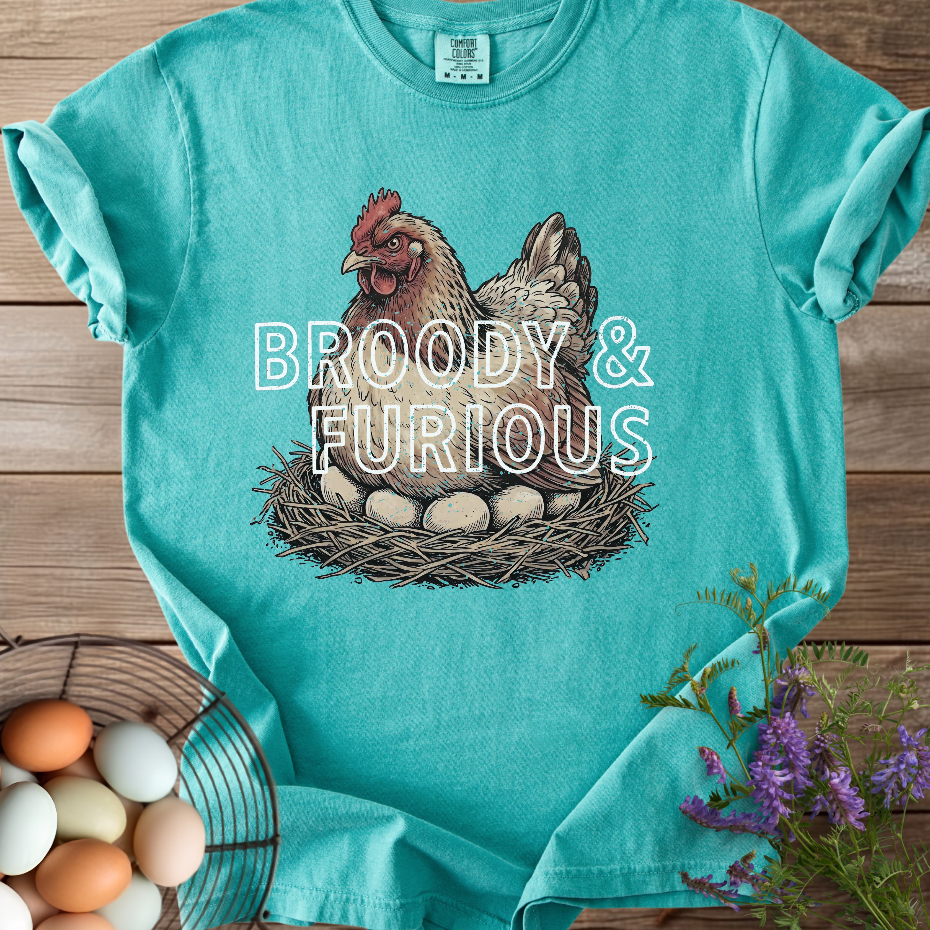 Broody Chicken T-shirt - View 12
