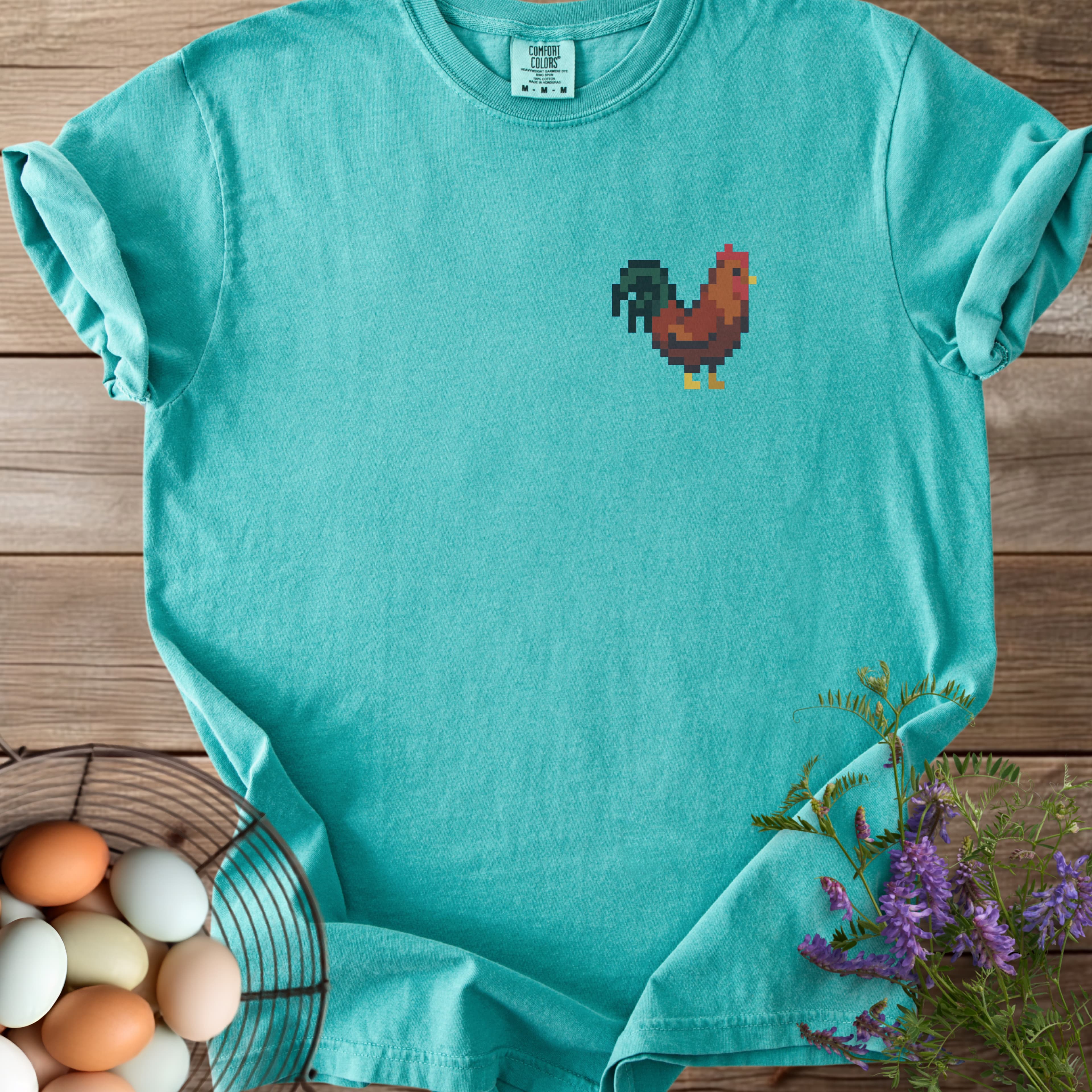 Pixel Art Roaster T-shirt - View 8