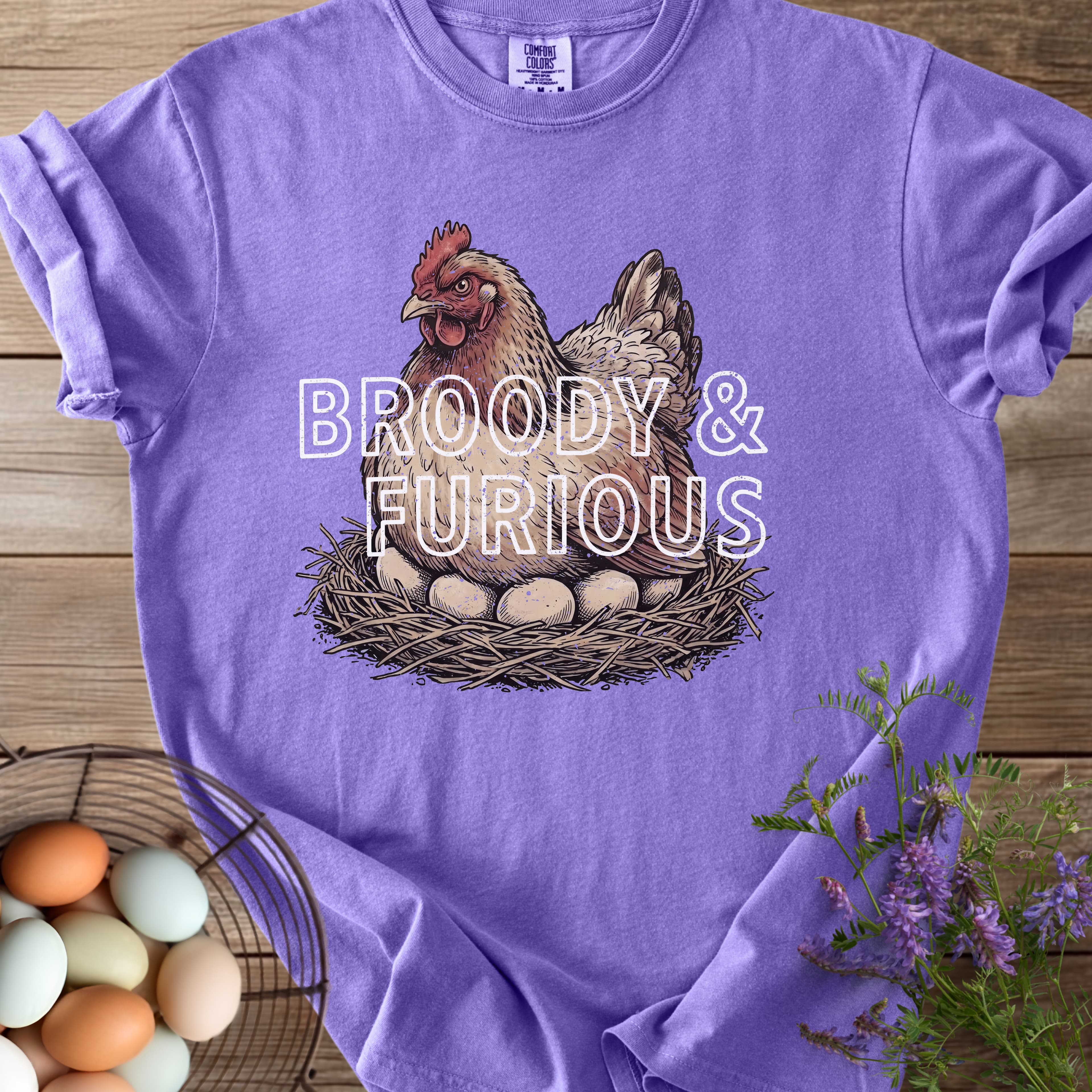 Broody Chicken T-shirt - View 13