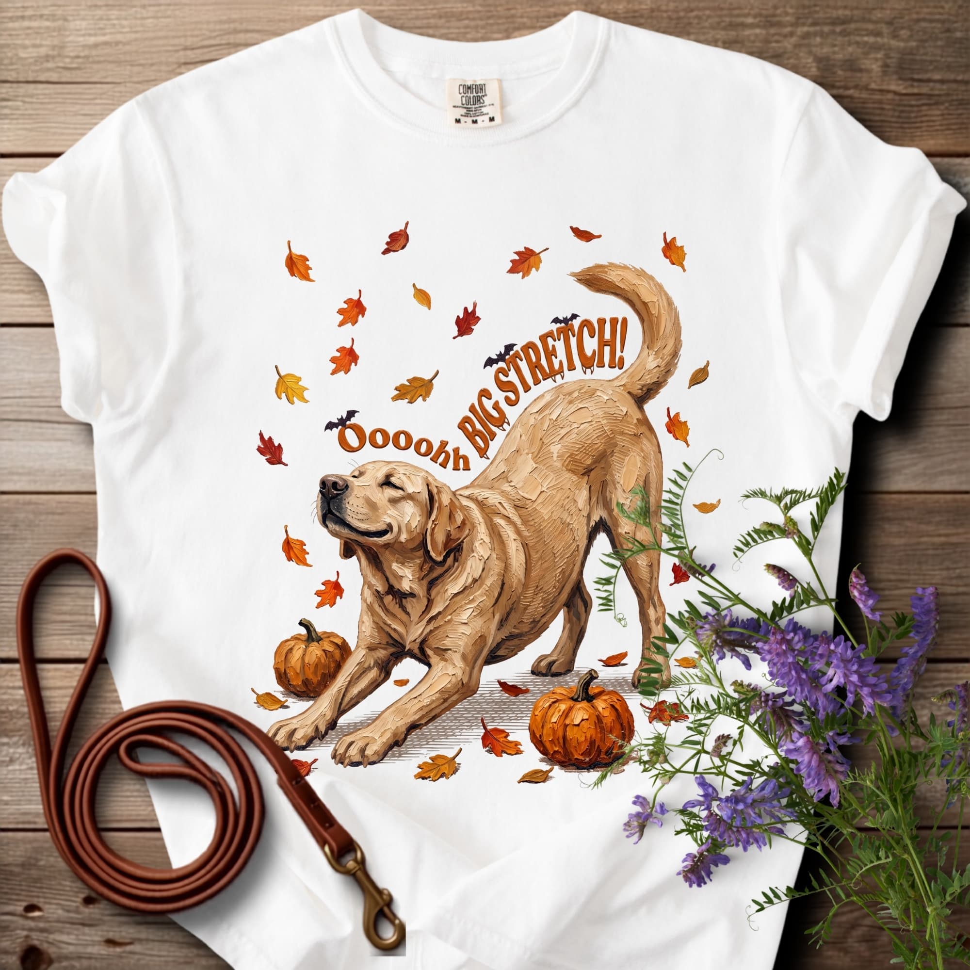Oh Big Stretch! Labrador Halloween T-shirt - View 8