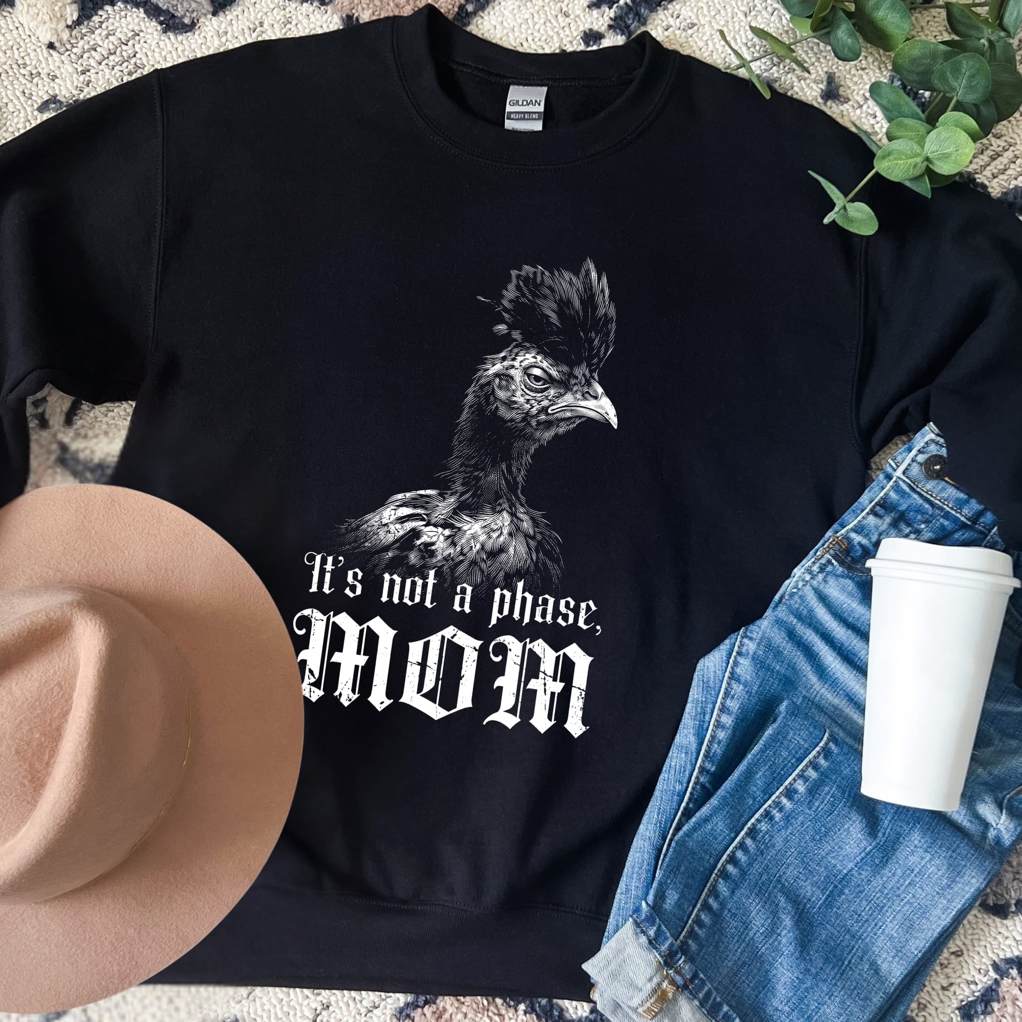 It's Not A Phase, Mom! Gothic Sweatshirt - View 1