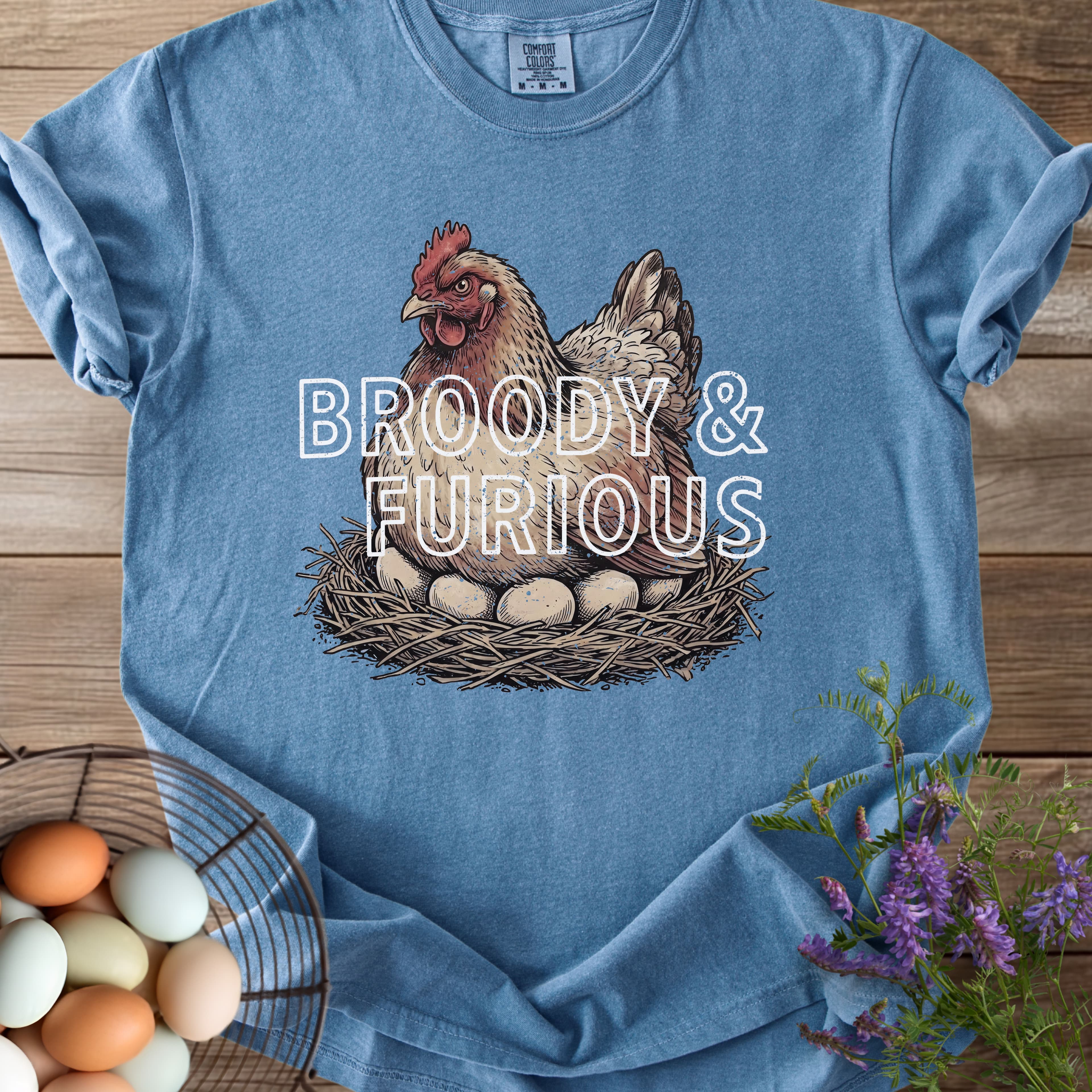 Broody Chicken T-shirt - View 5