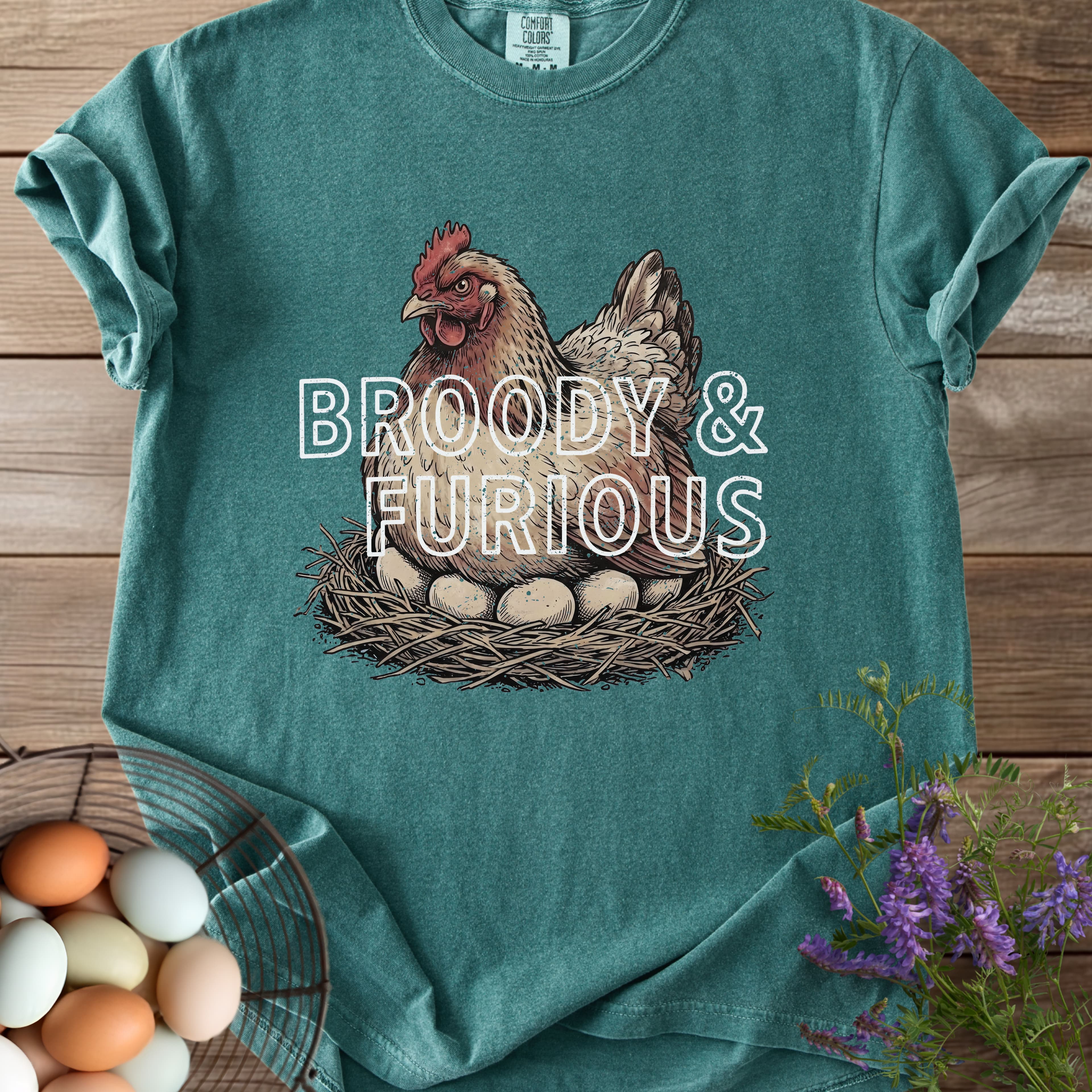 Broody Chicken T-shirt - View 6