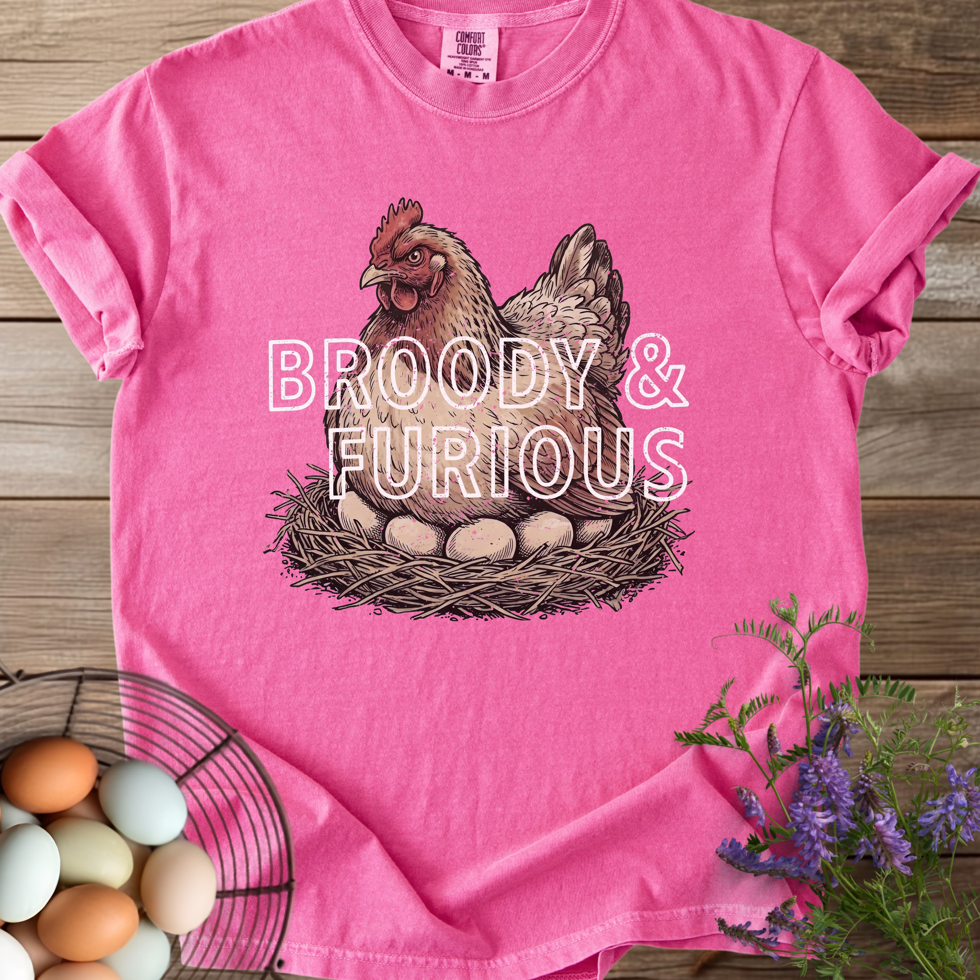 Broody Chicken T-shirt - View 8