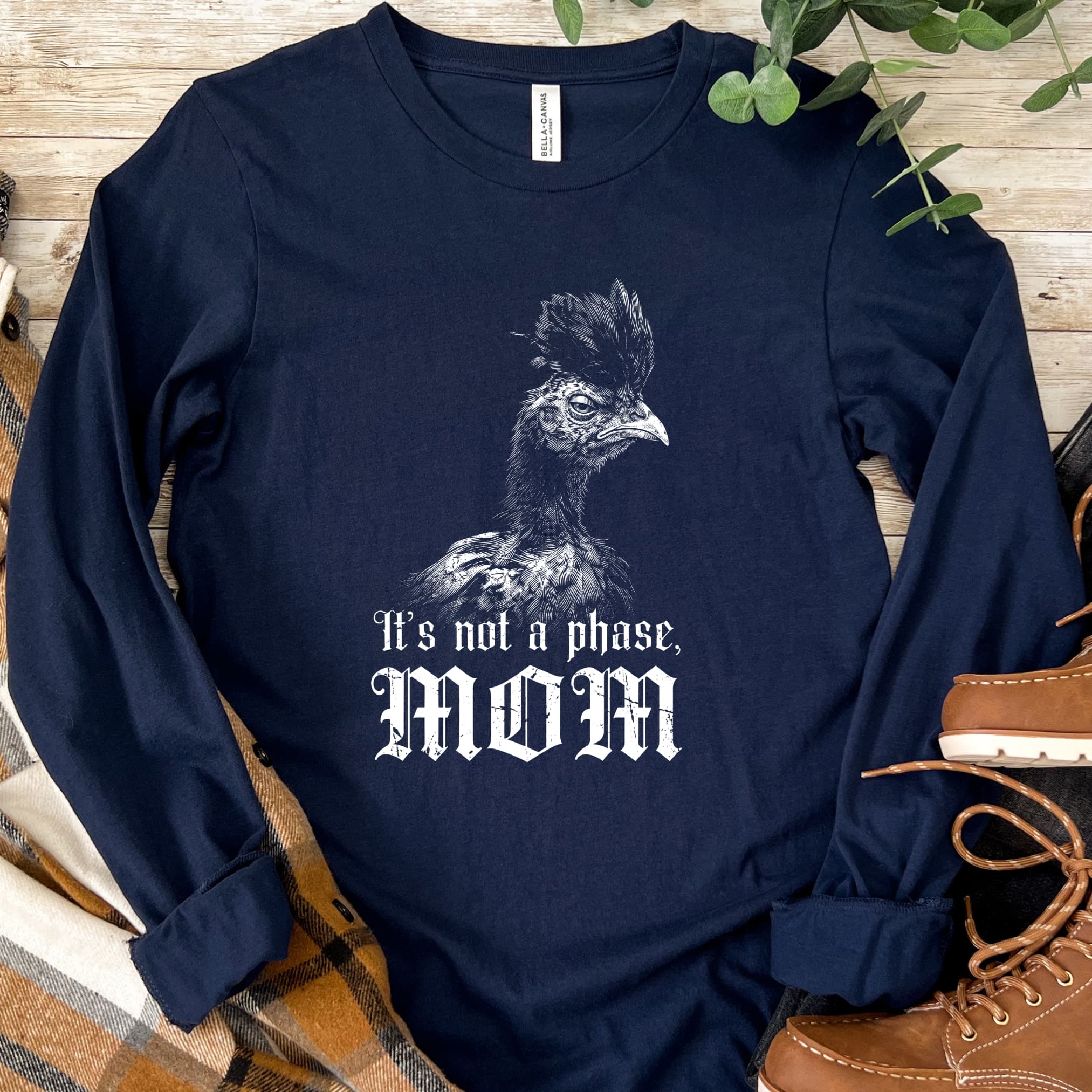 It's Not A Phase, Mom! Gothic Long Sleeves Shirt - View 3