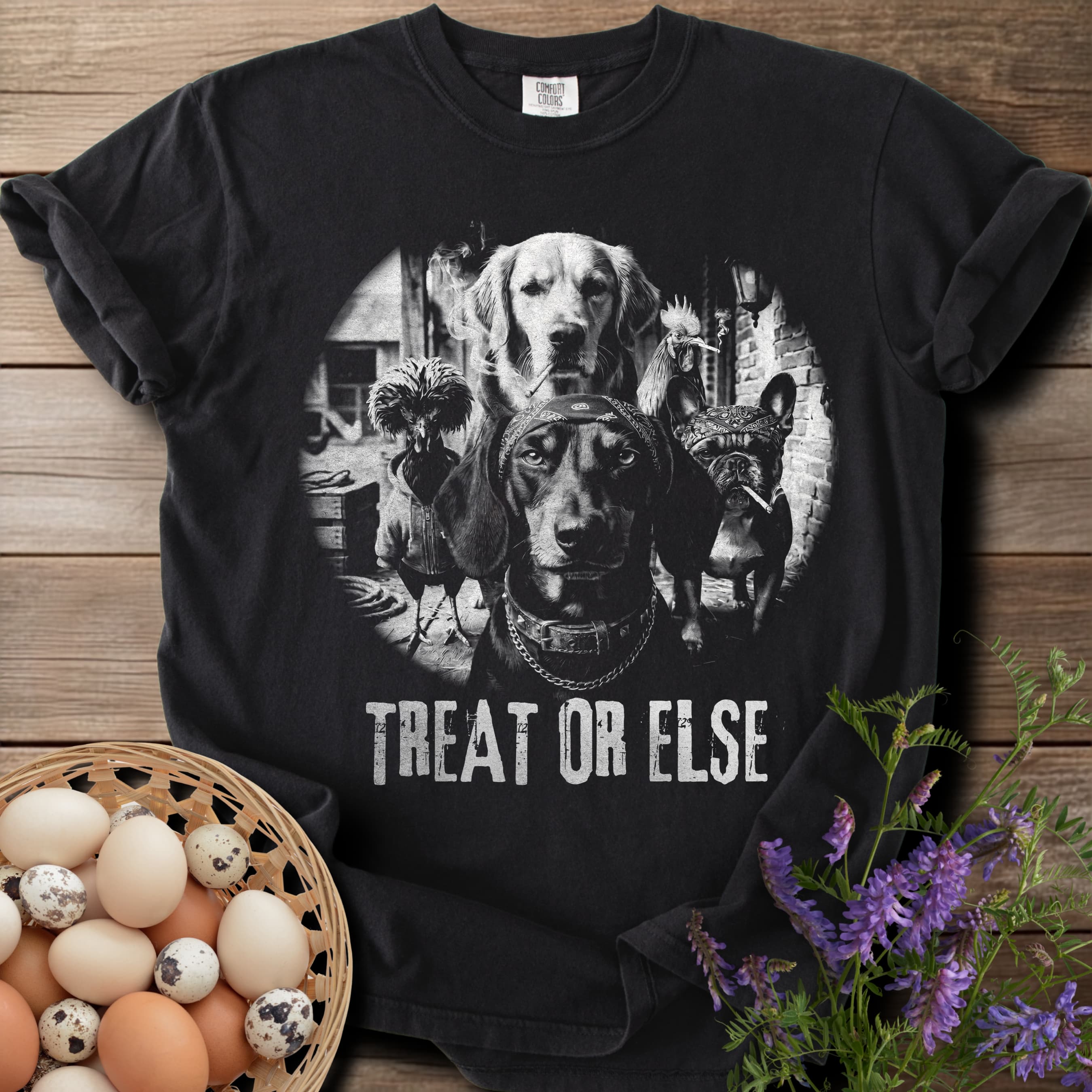 Treat Or Else Halloween T-shirt - View 1