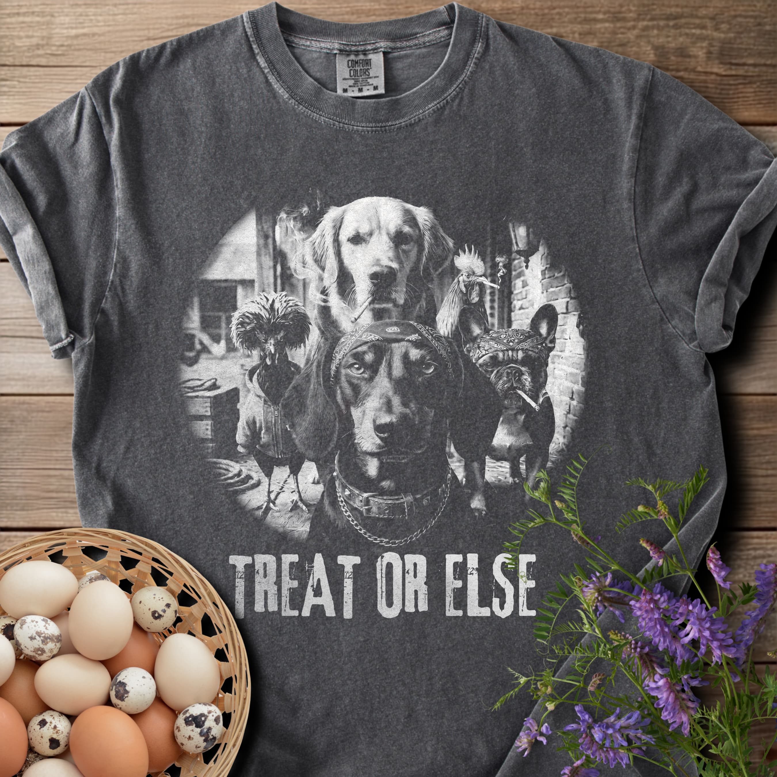 Treat Or Else Halloween T-shirt - View 2
